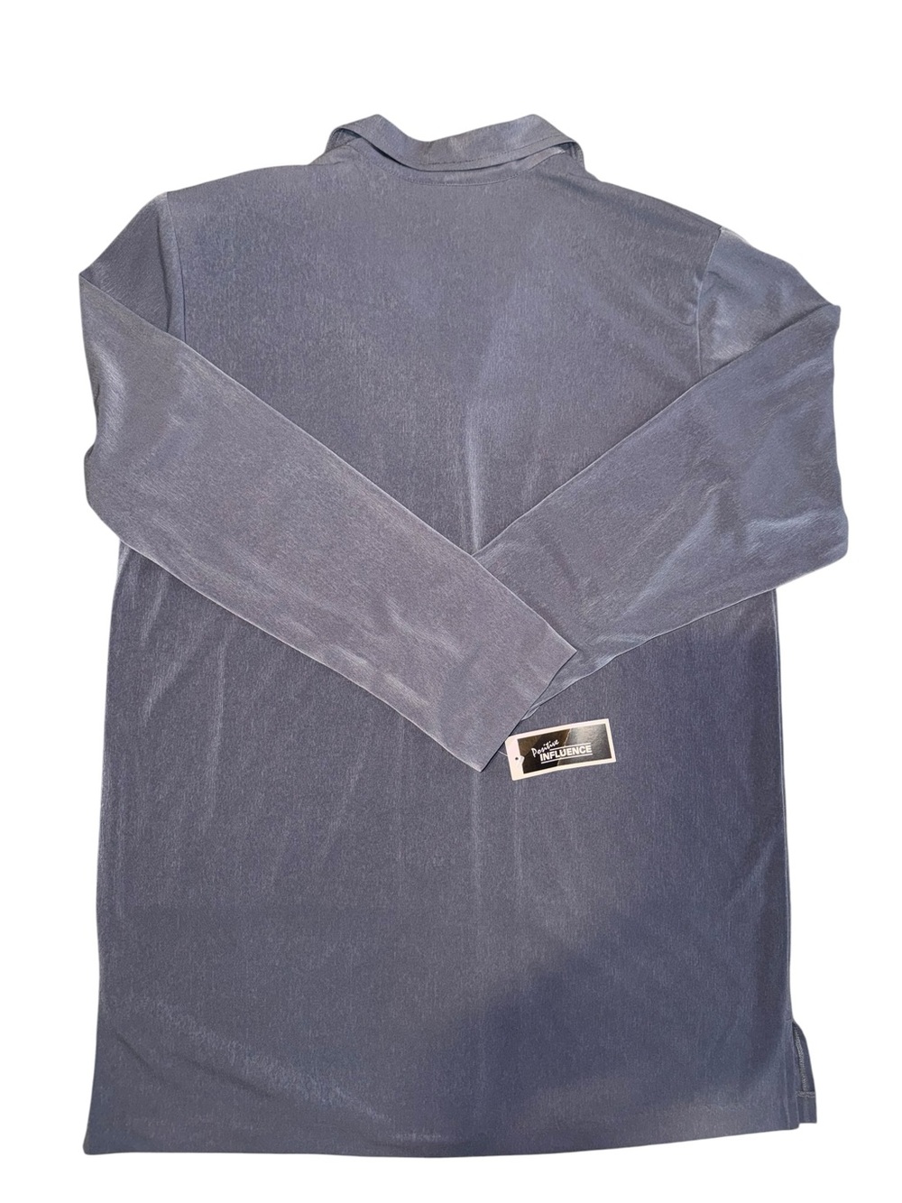 Vintage Positive Influence Gray Jacket Dress 16 MOP Buttons Structured Style - Picture 3 of 6